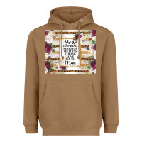 Toasted Coconut mother's day she is inspiring fearless selfless strong love wilse mom  Heavyweight Hoodie - TumblerDesignByShophia
