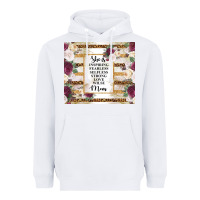 White mother's day she is inspiring fearless selfless strong love wilse mom  Heavyweight Hoodie - TumblerDesignByShophia