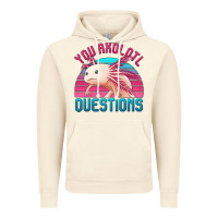 Vintage Artic you axolotl questions 80's retro sunset Vintage Hoodie - Jasminsmagicworld