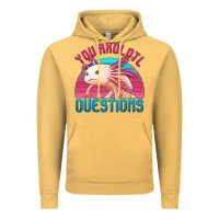 You Axolotl Questions 80's Retro Sunset Vintage Hoodie | Teevron