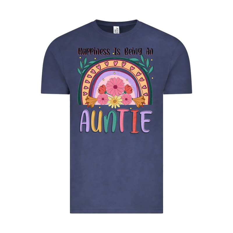 Happiness Is Being An Auntie Vintage Tee by JahusDesignShop | Teevron