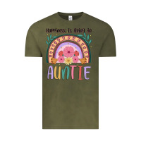 Vintage Olive happiness is being an auntie Vintage Tee - JahusDesignShop