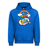 Cobalt its okay to say gay pride Urban Hoodie - FaDigitalArtStudio