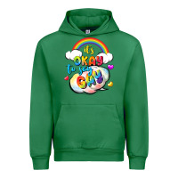 Emerald its okay to say gay pride Urban Hoodie - FaDigitalArtStudio
