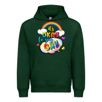 Forest Green its okay to say gay pride Urban Hoodie - FaDigitalArtStudio