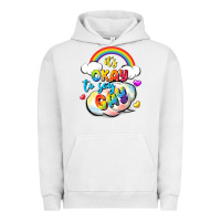 Pigment Lunar Rock its okay to say gay pride Urban Hoodie - FaDigitalArtStudio