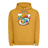 Pigment Peanut Butter its okay to say gay pride Urban Hoodie - FaDigitalArtStudio