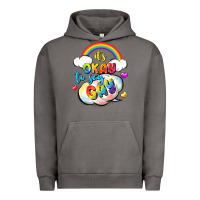Pigment Tornado its okay to say gay pride Urban Hoodie - FaDigitalArtStudio
