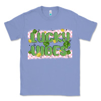 Colony Blue lucky vibes Classic Tee - MaliasSmallBusiness