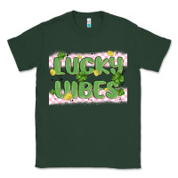 Sports Green lucky vibes Classic Tee - MaliasSmallBusiness