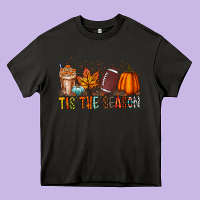 Tis The Season Heavy Core Tee Designed By Racoondesign