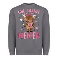 One Boujee Heifer Heavyweight Sweatshirt | Teevron