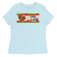 Baby Blue love has no gender mug 15 oz Ladies Tee - HRA Design Shop