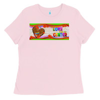 Bubblegum Pink love has no gender mug 15 oz Ladies Tee - HRA Design Shop