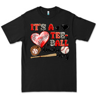 Black it's a tee ball kinda day Premium Tee - JahusDesignShop