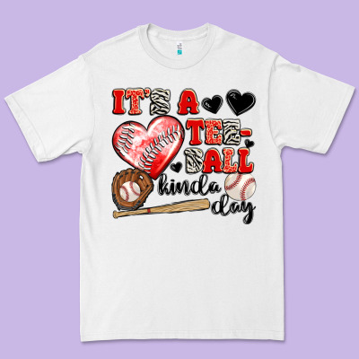 It's A Tee Ball Kinda Day Premium Tee Designed By Jahusdesignshop