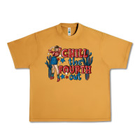 Peanut Butter chill the fourth out malia Urban Heavy Tee - MaliasSmallBusiness