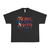 Pigment Black chill the fourth out malia Urban Heavy Tee - MaliasSmallBusiness