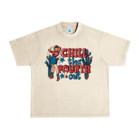 Sandshell chill the fourth out malia Urban Heavy Tee - MaliasSmallBusiness