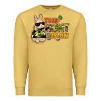 Antique Gold The hunt is on Easter Day Premium Sweatshirt - HowdyJamesFarm