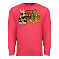 Cardinal The hunt is on Easter Day Premium Sweatshirt - HowdyJamesFarm
