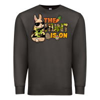 Smoke The hunt is on Easter Day Premium Sweatshirt - HowdyJamesFarm