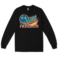 Black tastes like freedom Long Sleeve Tee - NancyCooperArtShop