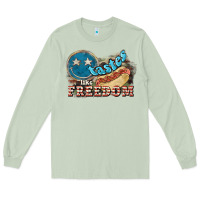 Matcha tastes like freedom Long Sleeve Tee - NancyCooperArtShop