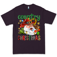 Plum Country Christmas Premium Tee - BundleAndBundleShop