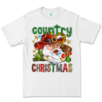 White Country Christmas Premium Tee - BundleAndBundleShop