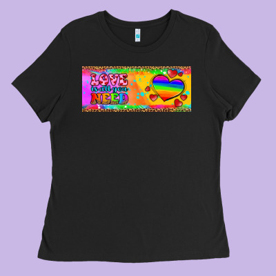 Love Is All You Need  Mug 15 Oz Ladies Tee Designed By Hra Design Shop
