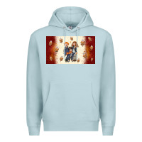 Blue Mist cartoon wizards Premium Hoodie - TumblerDesignByShophia