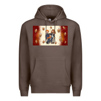 Coffee cartoon wizards Premium Hoodie - TumblerDesignByShophia
