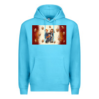 Ocean Blue cartoon wizards Premium Hoodie - TumblerDesignByShophia