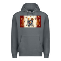 Rock cartoon wizards Premium Hoodie - TumblerDesignByShophia