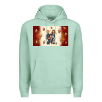 Seafoam cartoon wizards Premium Hoodie - TumblerDesignByShophia