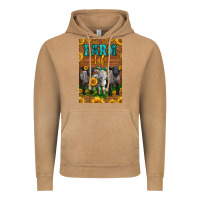 Vintage Camel Western Baby Sheeps Farm Life Vintage Hoodie - LillyAllenDesigns