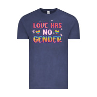 Vintage Denim love no gender Vintage Tee - MaliasSmallBusiness