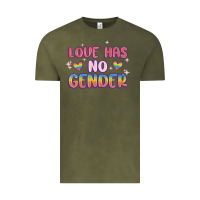 Vintage Olive love no gender Vintage Tee - MaliasSmallBusiness