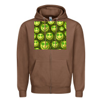 Chestnut st. patrick's day lucky face Zipper Hoodie - RanaPortraitStore