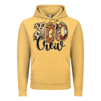 Vintage Mustard zoo crew safari animals Vintage Hoodie - RanaPortraitStore