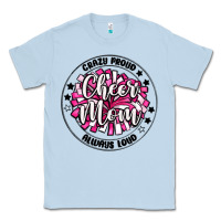 Dusty Blue cheer mom Classic Tee - MaliasSmallBusiness