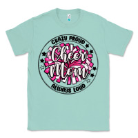 Seafoam cheer mom Classic Tee - MaliasSmallBusiness