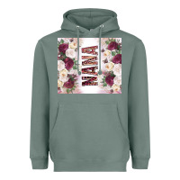 Sage mother's day nana flowers tumbler tbs Heavyweight Hoodie - TumblerDesignByShophia