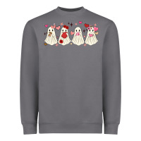 Storm valentines day ghost Heavyweight Sweatshirt - MaliasSmallBusiness