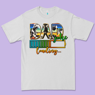 Dad Joke Loading Premium Tee Designed By Adodesignshop