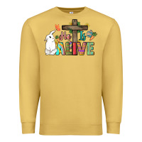 He Is Alive Easter Day Premium Sweatshirt | Teevron