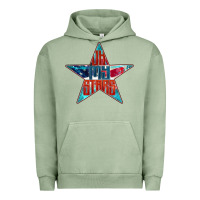 Pigment Oil Green Oh my stars Urban Hoodie - FaDigitalArtStudio