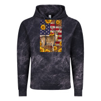 Cloud Black Western American Deer Vintage Hoodie - LillyAllenDesigns