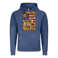 Vintage Denim Western American Deer Vintage Hoodie - LillyAllenDesigns